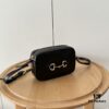 Gucci Horsebit 1955 Camera Bag in Black Full Leather