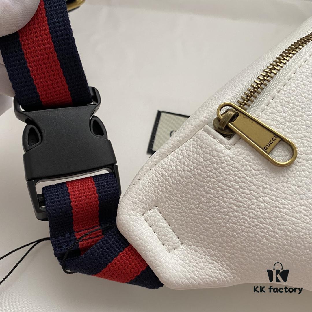 Gucci Cruise 18 x Coco Capitan Collaborative Series Belt Bag Model 493869 Size 28*18*8cm Soft Leather With Handwritten Graffiti Motif