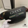 Gucci Cruise 18 x Coco Capitan Collaboration Belt Bag Model 493869 Size 28*18*8cm Soft Leather With Handwritten Graffiti Design