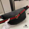 Gucci Cruise 18 x Coco Capitan Collaboration Belt Bag Model 493869 Size 28*18*8cm Soft Leather With Handwritten Graffiti Design