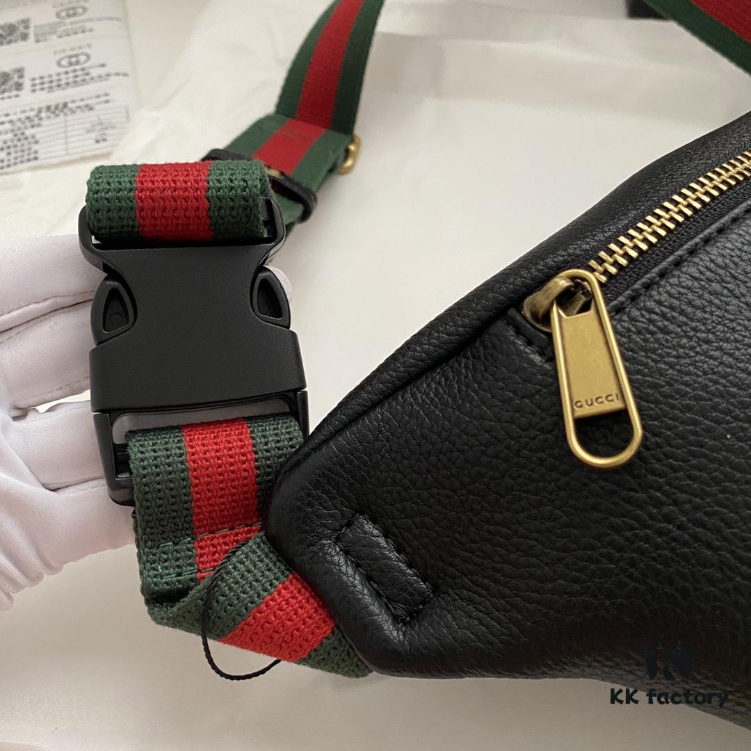 Gucci Cruise 18 x Coco Capitan Collaboration Belt Bag Model 493869 Size 28*18*8cm Soft Leather With Handwritten Graffiti Design