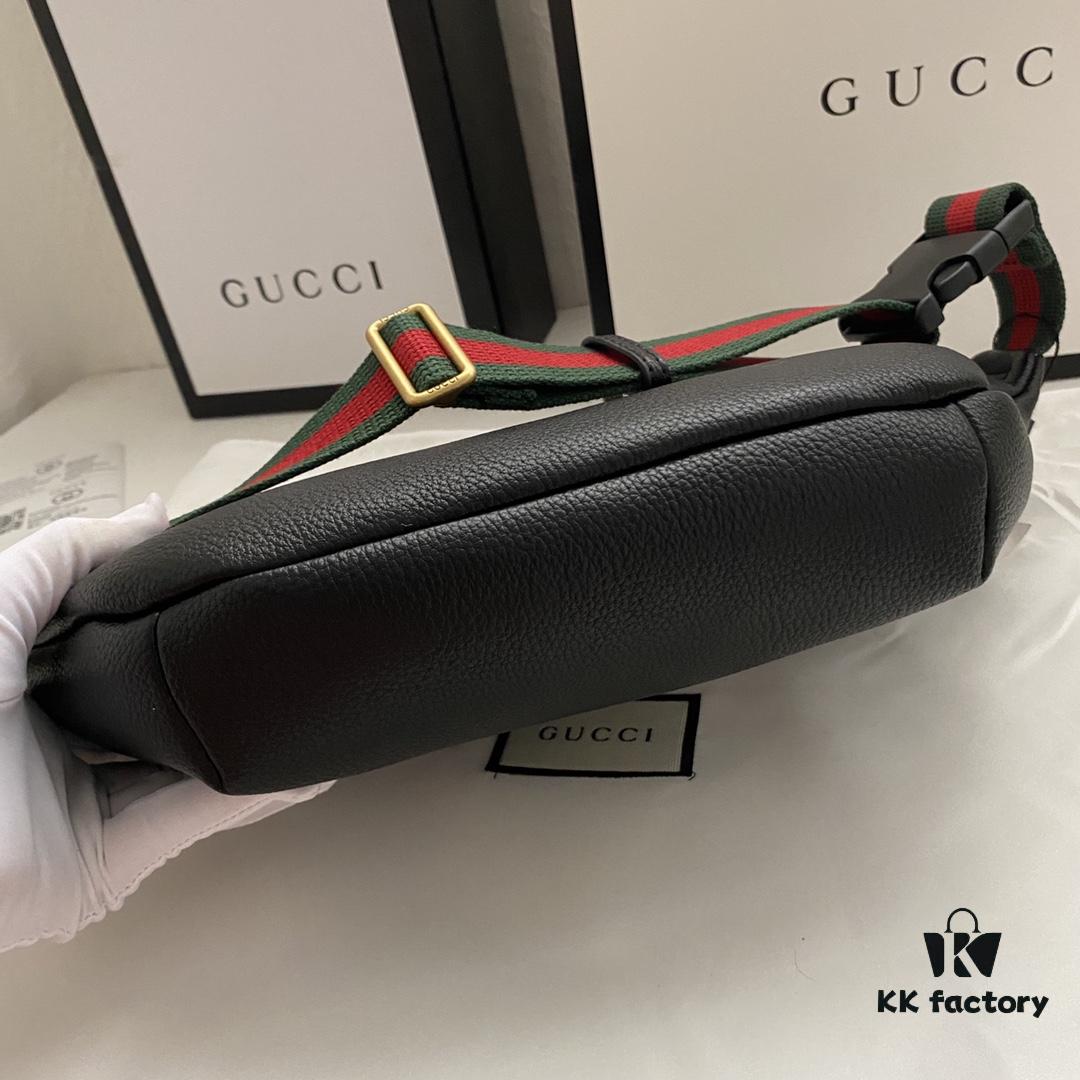 Gucci Cruise 18 x Coco Capitan Collaboration Belt Bag Model 493869 Size 28*18*8cm Soft Leather With Handwritten Graffiti Design