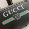 Gucci Cruise 18 x Coco Capitan Collaboration Belt Bag Model 493869 Size 28*18*8cm Soft Leather With Handwritten Graffiti Design