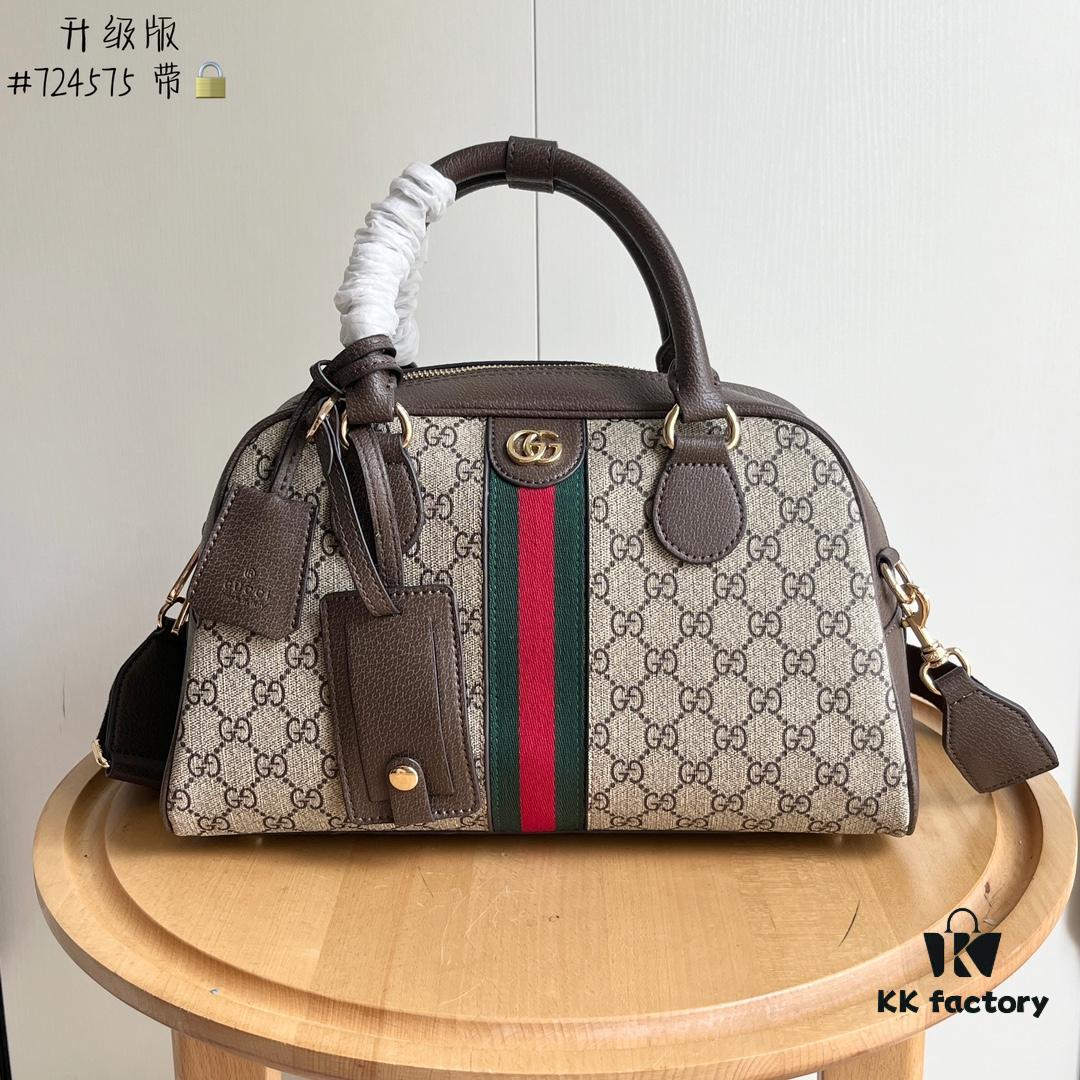 Gucci Ophidia Mini Handbag in GG Supreme Canvas