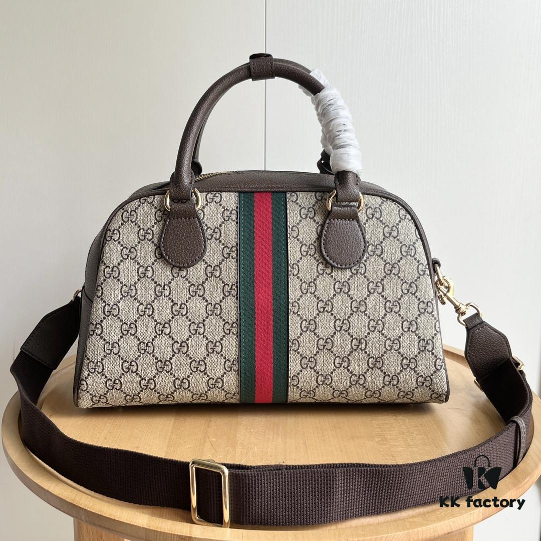 Gucci Ophidia Mini Handbag in GG Supreme Canvas