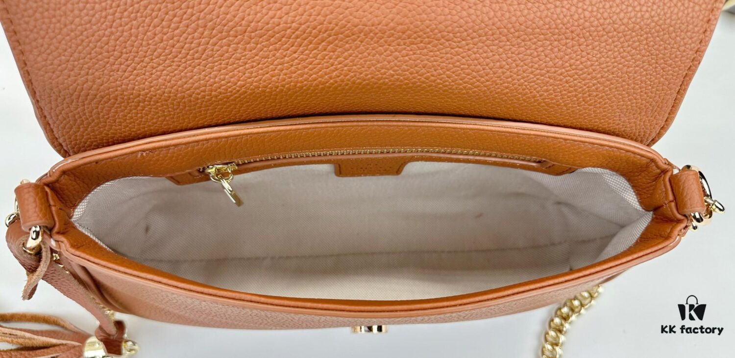 Gucci GG Marmont Bag in Full Leather Deep Brown - Irresistibly Charming and Must-Have