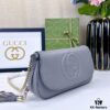 Gucci GG Marmont Bag in Full Leather Dark Gray - Addictively Charming and Must-Have