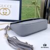 Gucci GG Marmont Bag in Full Leather Dark Gray - Addictively Charming and Must-Have