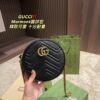 Gucci Marmont Matelassé Small Round Bag Size 18.18