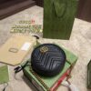 Gucci Marmont Matelassé Small Round Bag Size 18.18