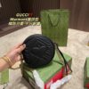 Gucci Marmont Matelassé Small Round Bag Size 18.18
