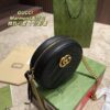 Gucci Marmont Matelassé Small Round Bag Size 18.18