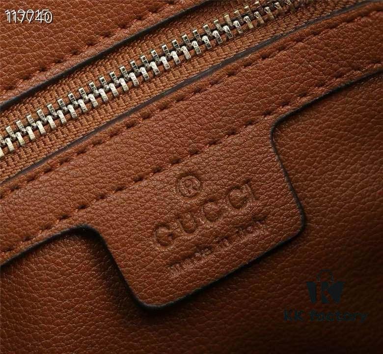 Gucci Blondie Series - Model 699210 Brown Leather