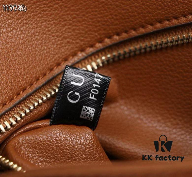 Gucci Blondie Series - Model 699210 Brown Leather