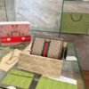 Gucci Ophidia Clamp Bag, Upgraded Version in Full Cowhide Leather