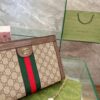 Gucci Ophidia Clamp Bag, Upgraded Version in Full Cowhide Leather