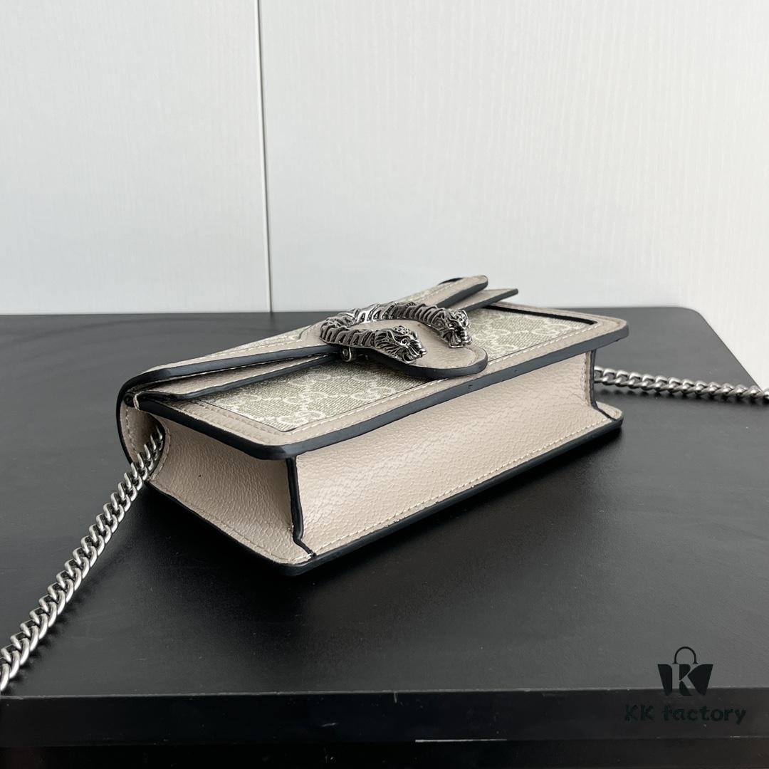 Gucci Dionysus Mini 16.5 Oatmeal Model: 476432 Size: 16.5x10x4.5cm