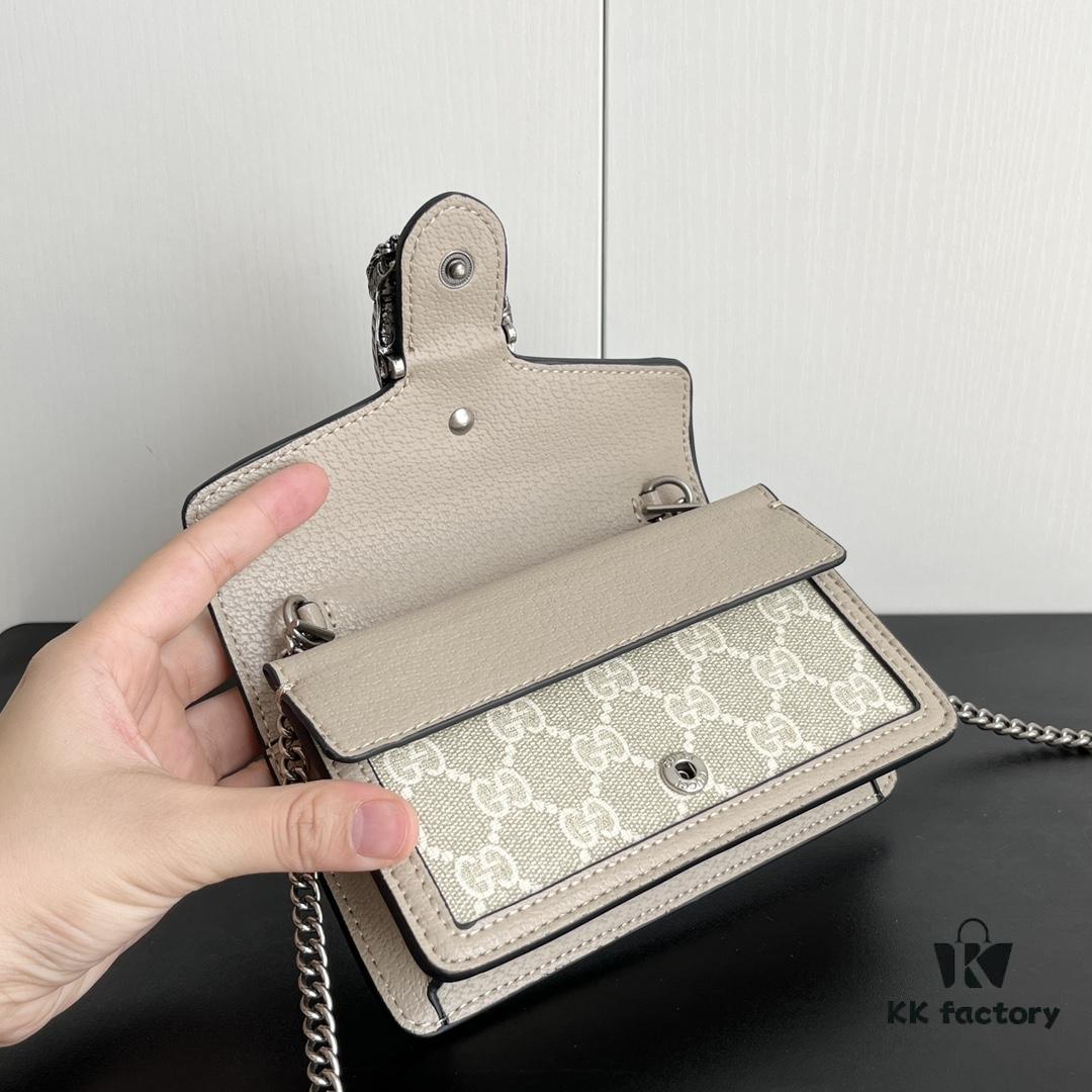 Gucci Dionysus Mini 16.5 Oatmeal Model: 476432 Size: 16.5x10x4.5cm
