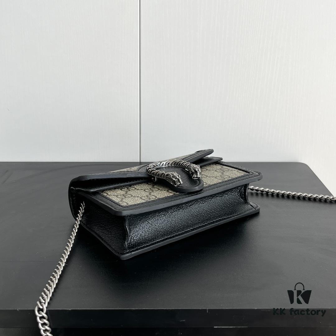 Gucci Dionysus Mini 16.5 Leather Crossbody Bag - Model 476432