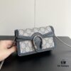 Gucci Dionysus Mini 16.5 Blue Rubber Model 476432 Box Included