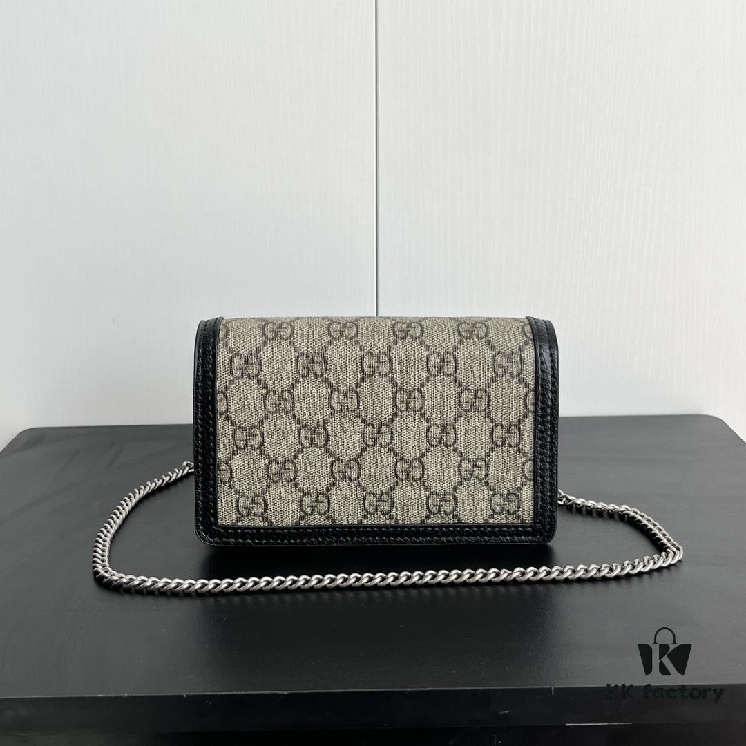 Gucci Dionysus Mini 16.5 Leather Crossbody Bag - Model 476432