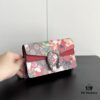Gucci Dionysus Mini 16.5 - Classic Entry-Level Handbag in Crimson Red Floral Design
