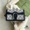 Gucci Dionysus Mini 16.5 Blue Rubber Model 476432 Box Included