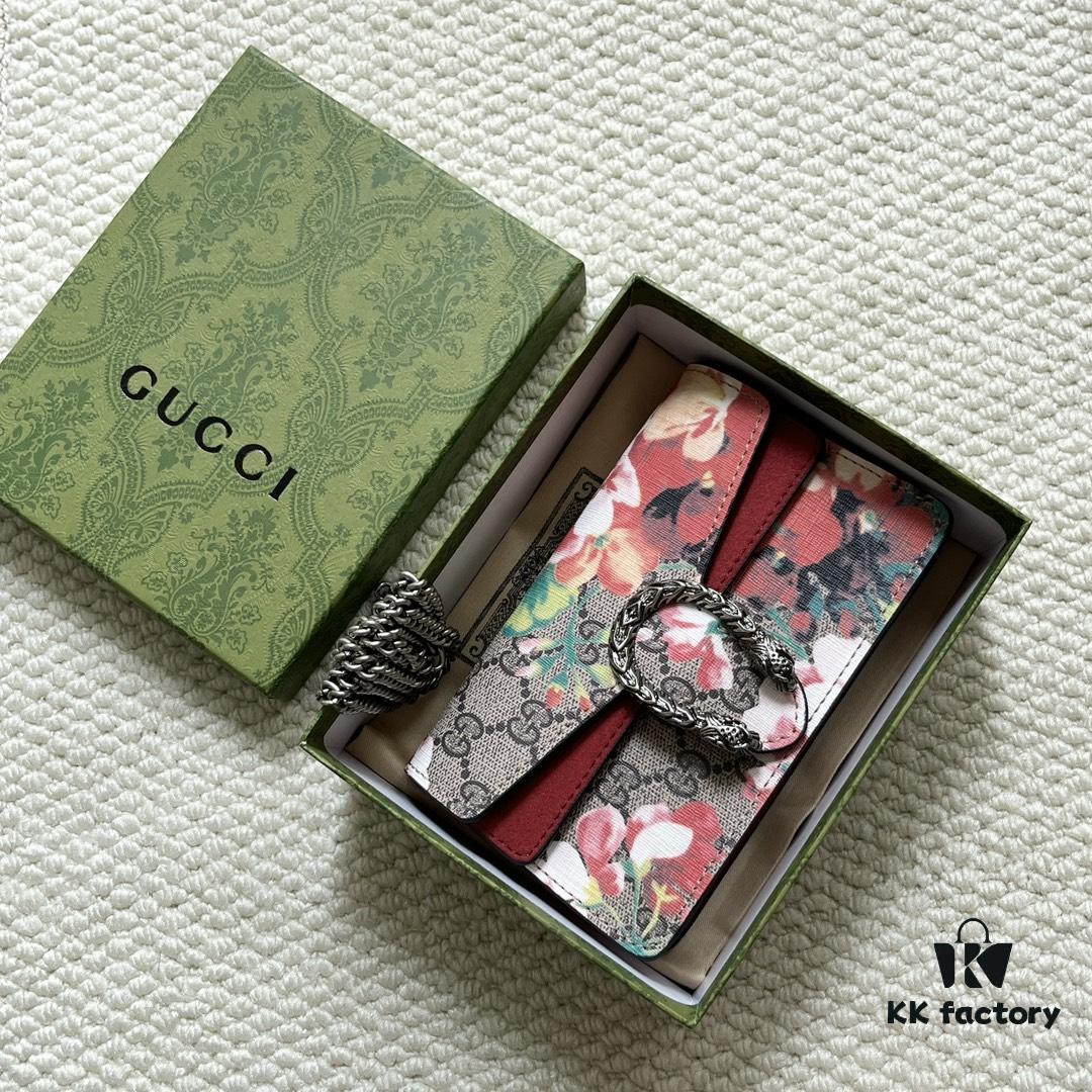 Gucci Dionysus Mini 16.5 - Classic Entry-Level Handbag in Crimson Red Floral Design