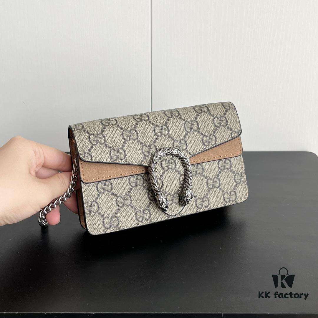 Gucci Dionysus Mini 16.5 in Apricot Color - Real Images with Box