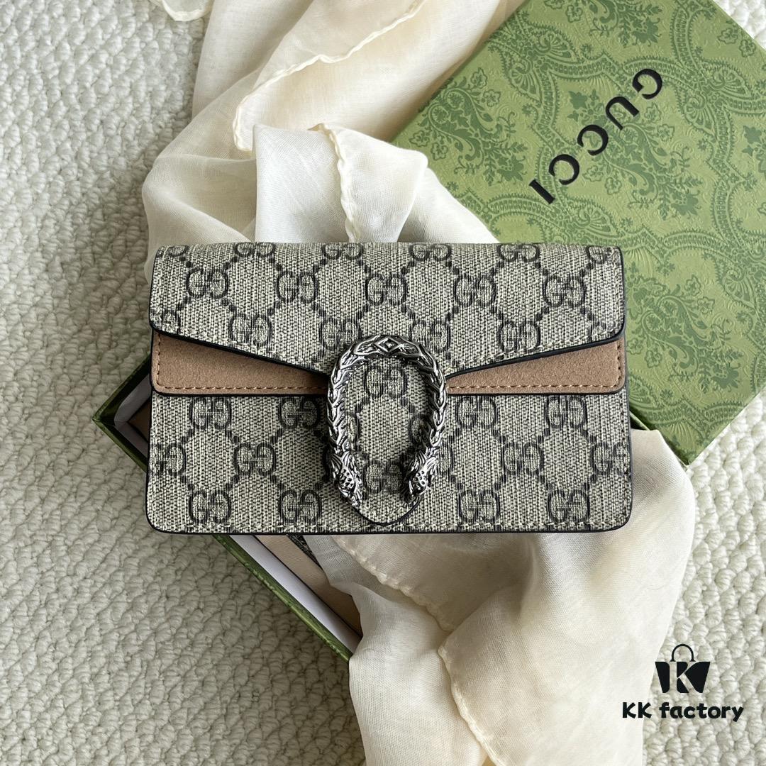 Gucci Dionysus Mini 16.5 in Apricot Color - Real Images with Box