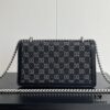 Upgraded Genuine Gucci Dionysus Horsehead Diamond Buckle Bag - Black Denim Model 499623