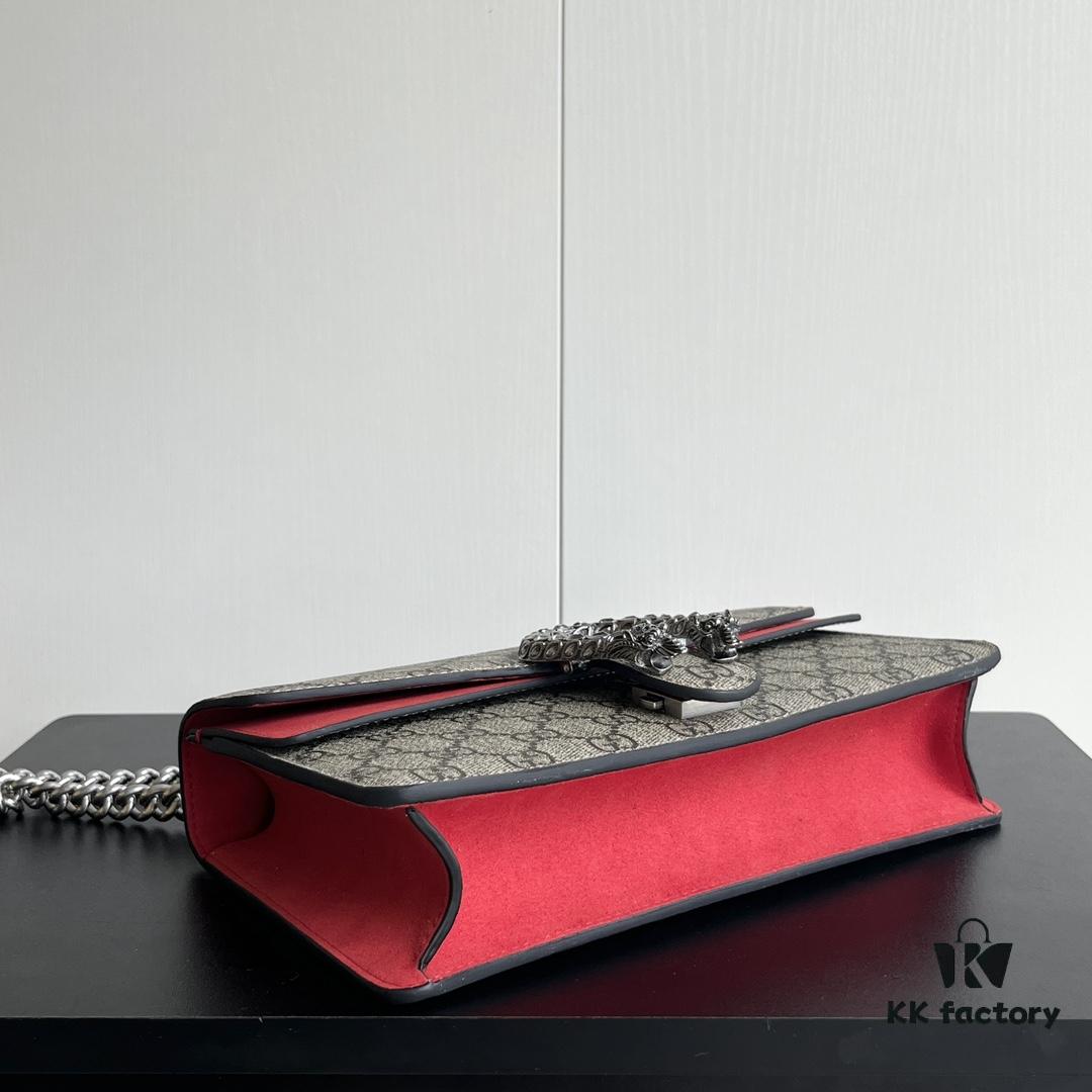 Gucci Dionysus Diamond Buckle Bag - Upgraded Version in Red