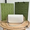 Gucci Horsebit 1955 Baguette, Model No. 735178 White Leather, Dimensions: 24 x 13.5 x 7.5 cm