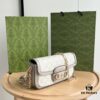 Gucci Horsebit 1955 Baguette Bag Real Photos #735178 Oatmeal