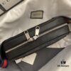 GUCCI Men's Waist Bag Real Shot High-Quality Replica Premium PVC with Full-Grain Leather YKK Zipper