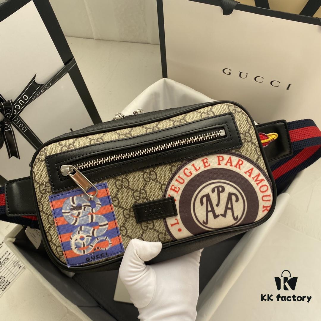 GUCCI Men's Waist Bag 474293 - Real Shot