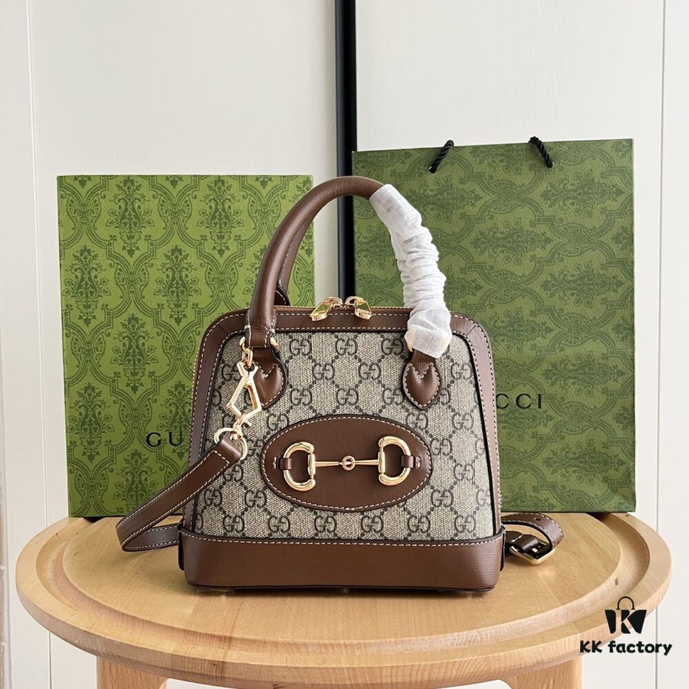 Gucci 💝💝 Horsebit 1955 Mini Shell Bag, Upgraded Version #