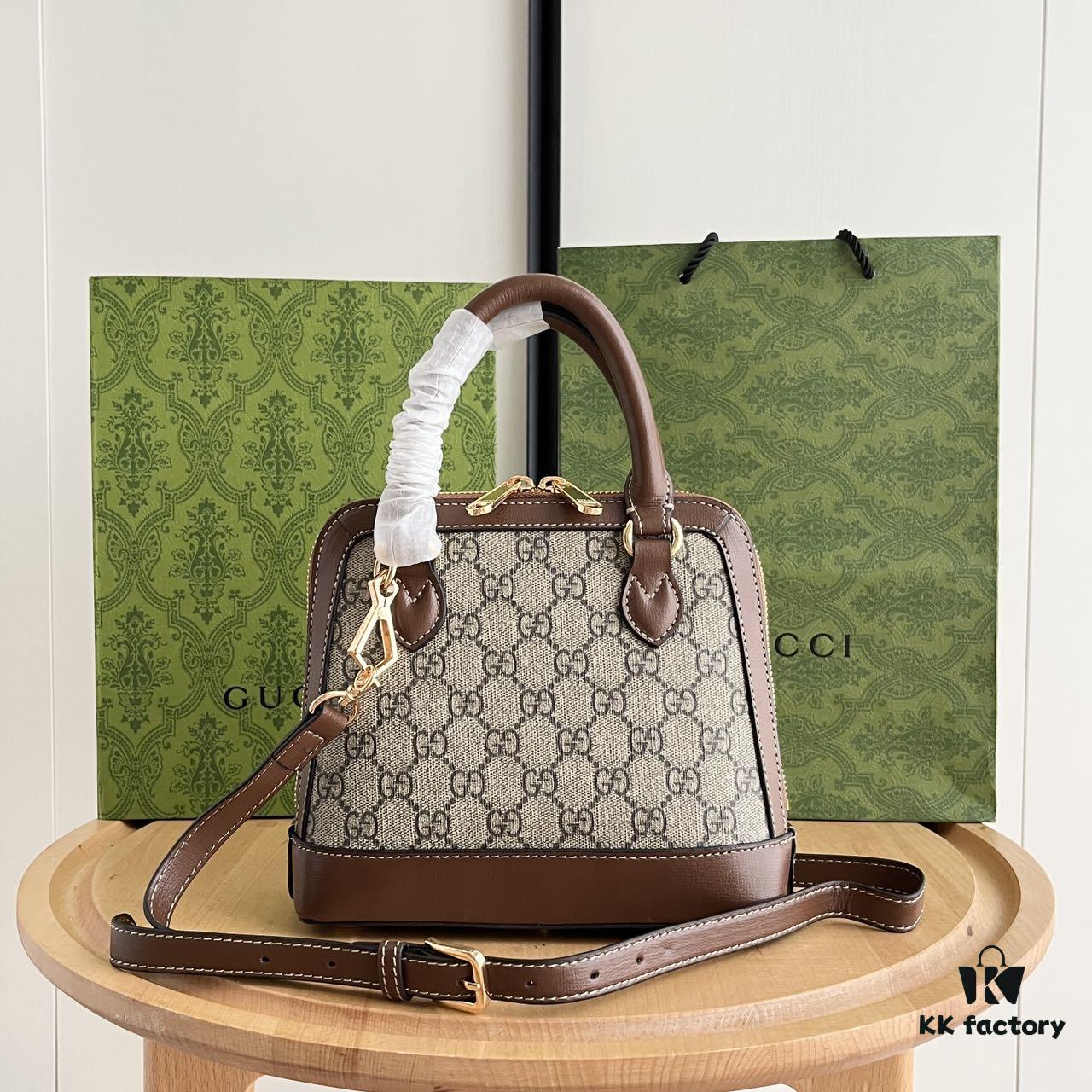 Gucci 💝💝 Horsebit 1955 Mini Shell Bag, Upgraded Version #