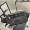 GUCCI Men's Waist Bag 474293 Real Photos Size: 24*14*5.5