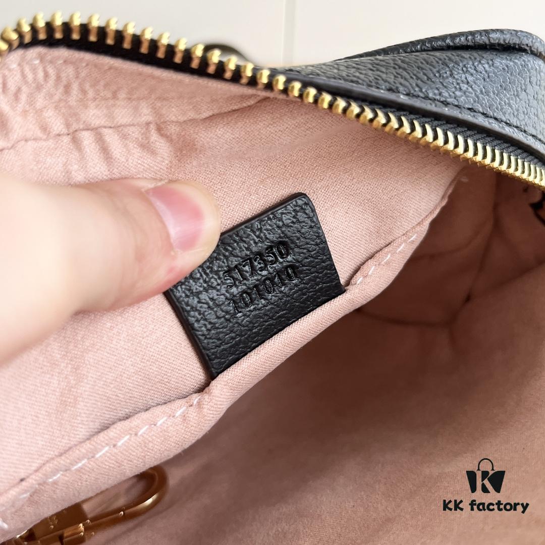 Gucci Ophidia Series Bag - Model 517350, Dimensions: 17.5*12*5.5cm