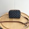 Gucci Ophidia Series Crossbody Shoulder Bag Adjustable Strap with Keychain Interior Real Shot