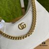 Gucci New Hobo Crescent Bag in White
