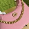 Gucci New Hobo Crescent Bag in Pink