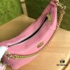 Gucci New Hobo Crescent Bag in Pink