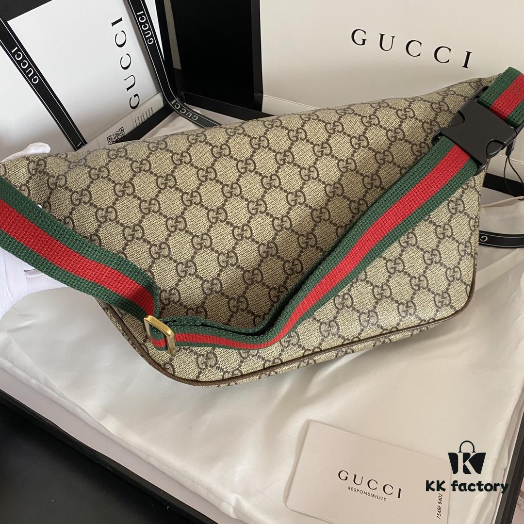 Authentic Photo # Model: 529711 Embroidered Universe Size: 28x18x8cm. GG Ophidia Inspired by Vintage Aviation Mail Style with Planet Motif Embroidery Front Pocket Design Waist Bag Crossbody Bag