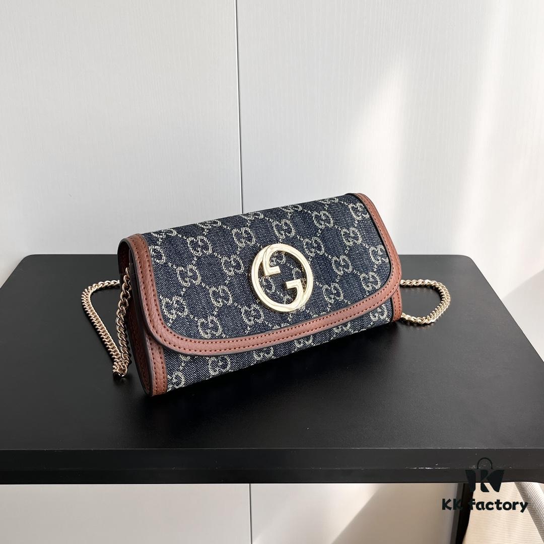 Authentic Gucci Blondie Bag 725215 with Box 21x10.5cm