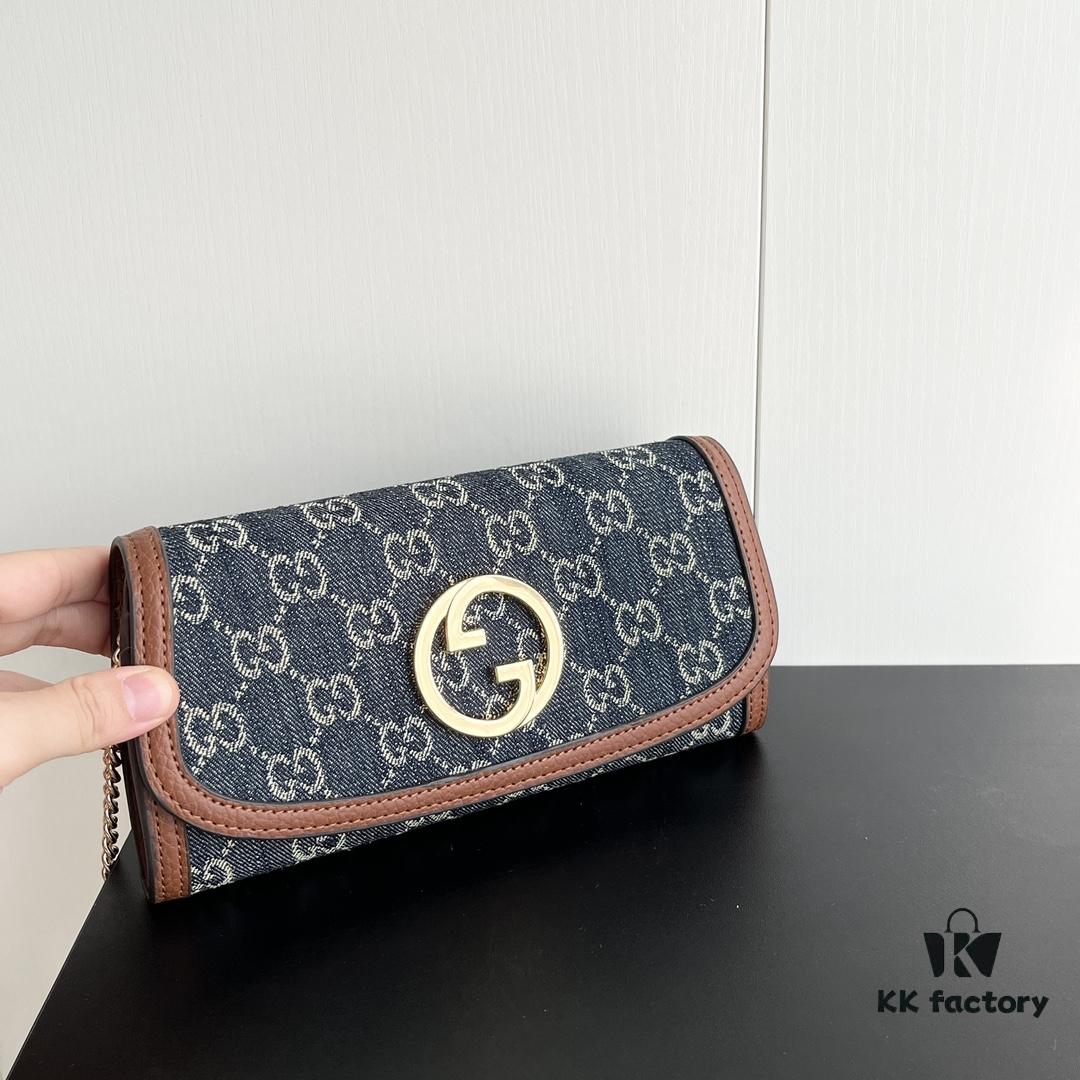 Authentic Gucci Blondie Bag 725215 with Box 21x10.5cm