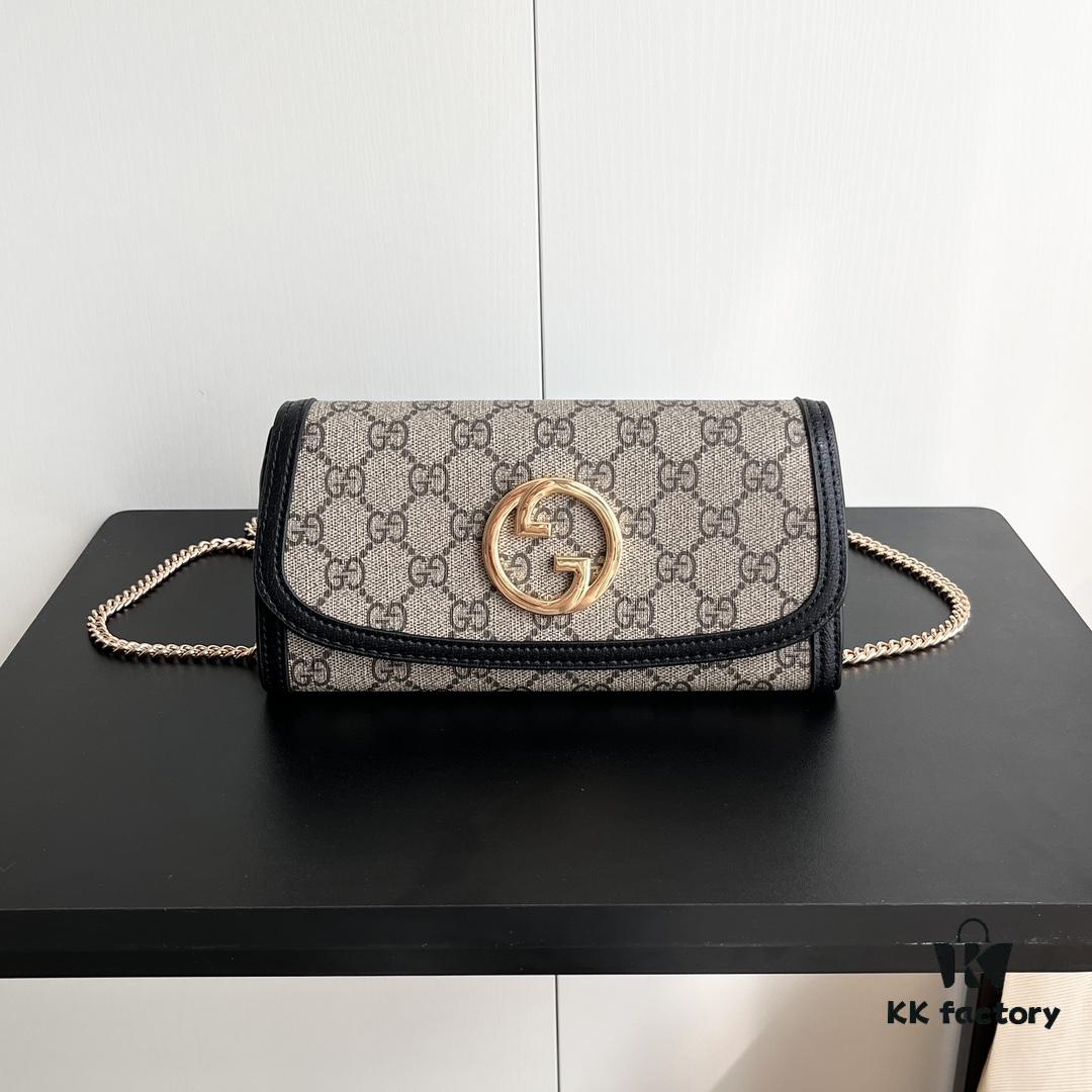 Authentic Gucci Blondie Bag 725215 with Box, Size: 21x10.5cm