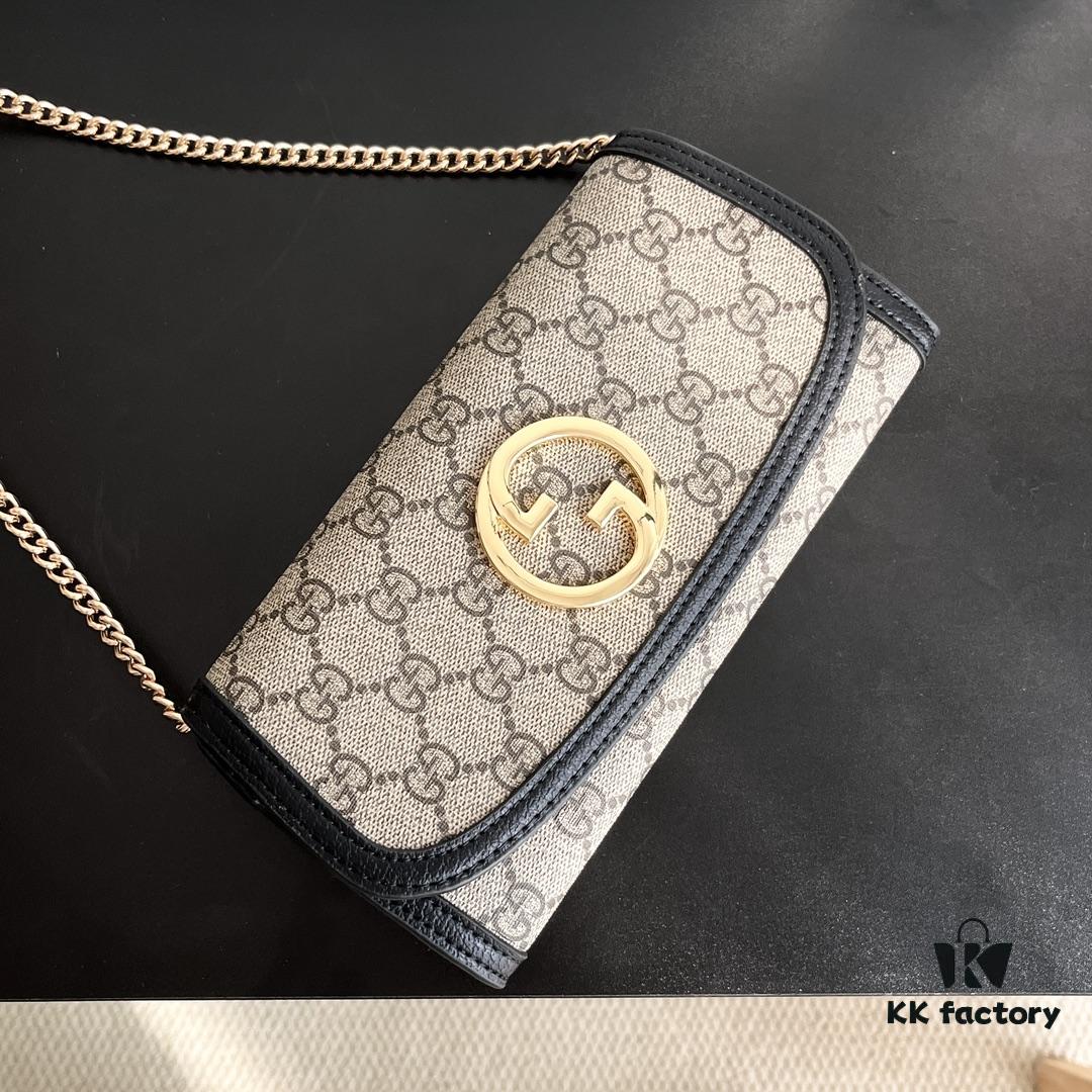 Authentic Gucci Blondie Bag 725215 with Box, Size: 21x10.5cm