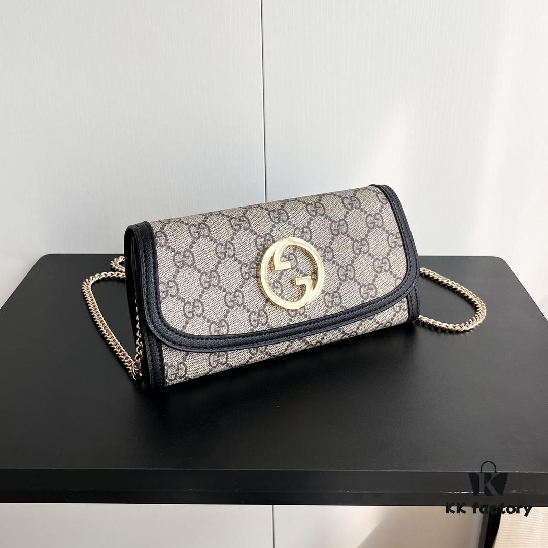 Authentic Gucci Blondie Bag 725215 with Box, Size: 21x10.5cm